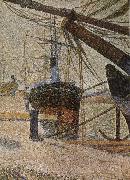 Georges Seurat The Dock of Corner oil painting picture wholesale